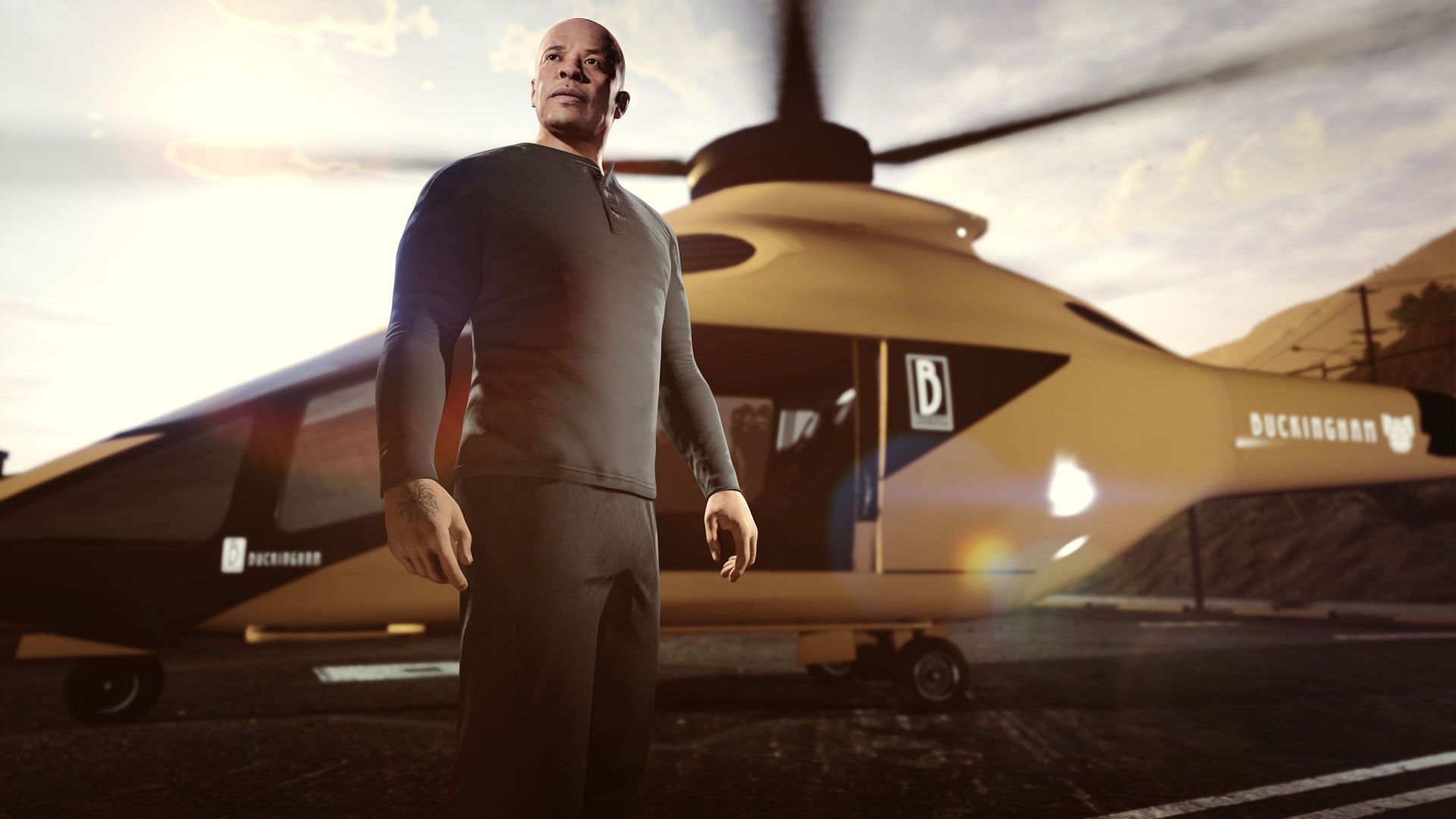 The VIP Contract features Dr. Dre cameos (Image via Rockstar Games)